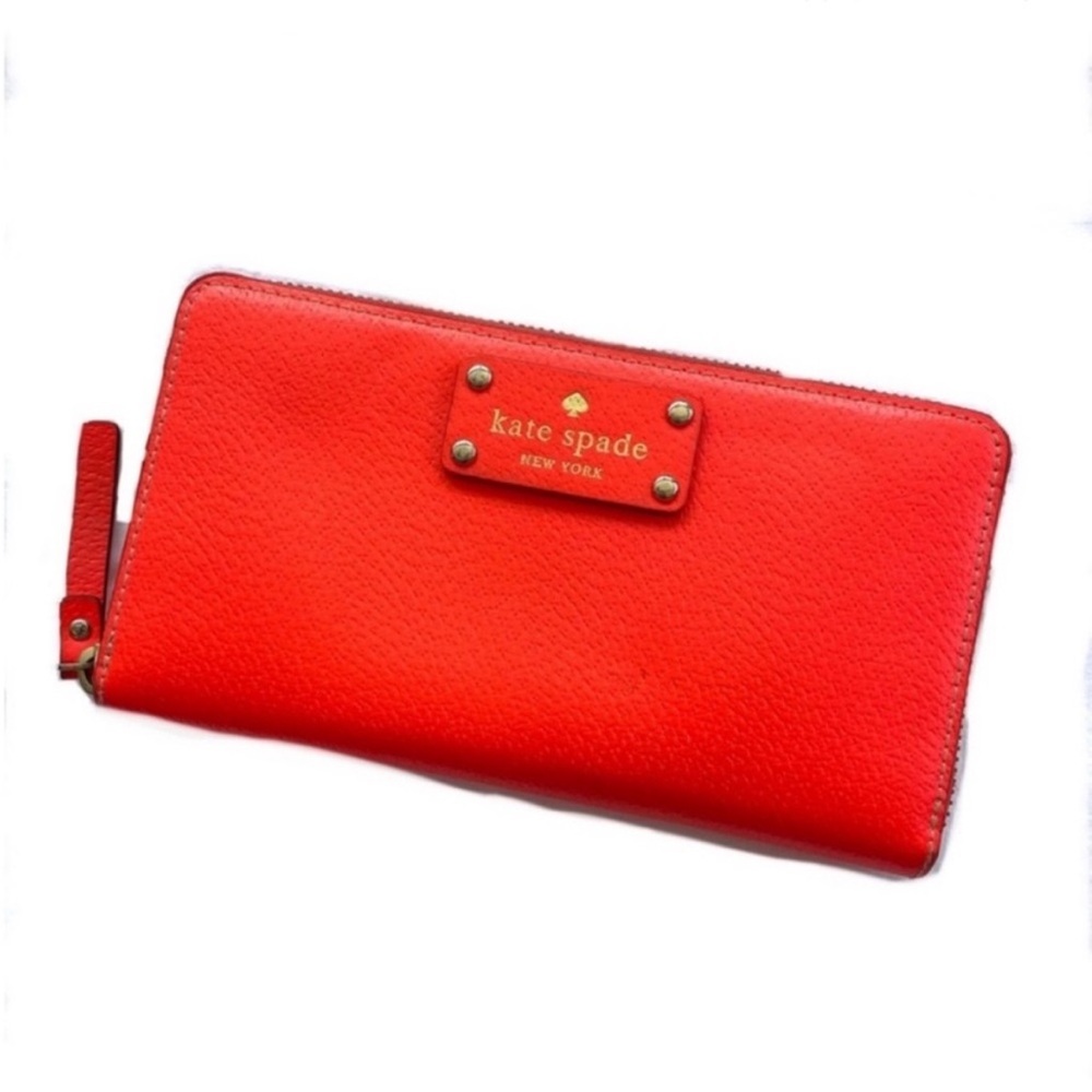 Kate Spade Bright Orange Wallet